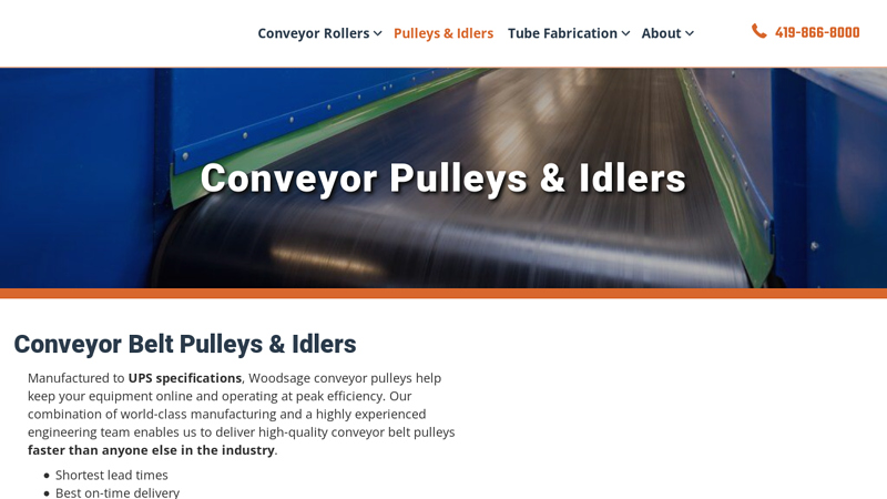 Conveyor Belt Pulleys