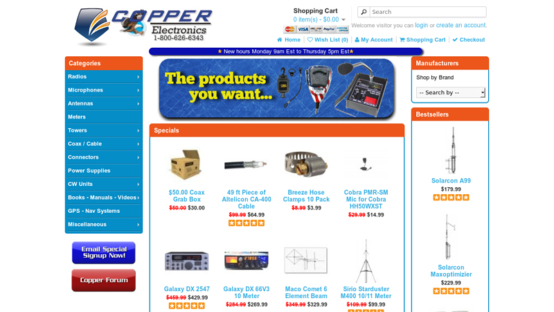 Copper Electronics, Inc.