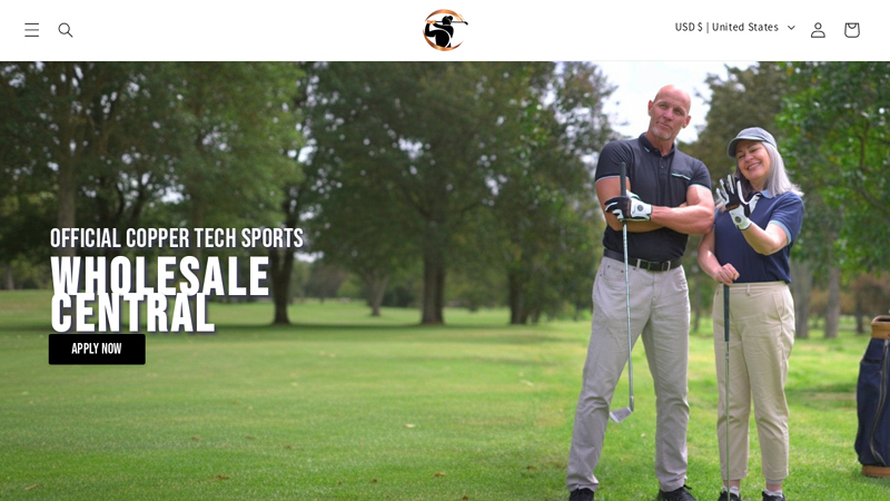 Copper Tech Wholesale Golf Gloves