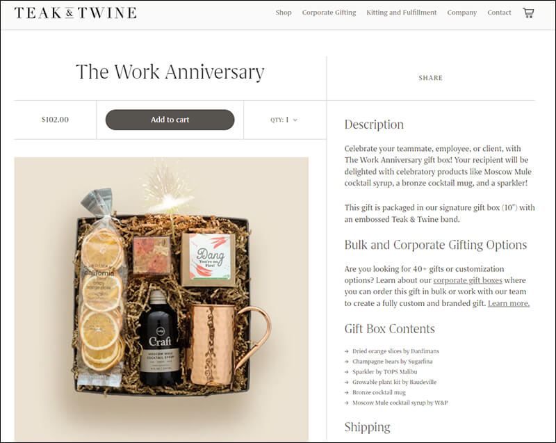Corporate Gifting Company With Social Impact