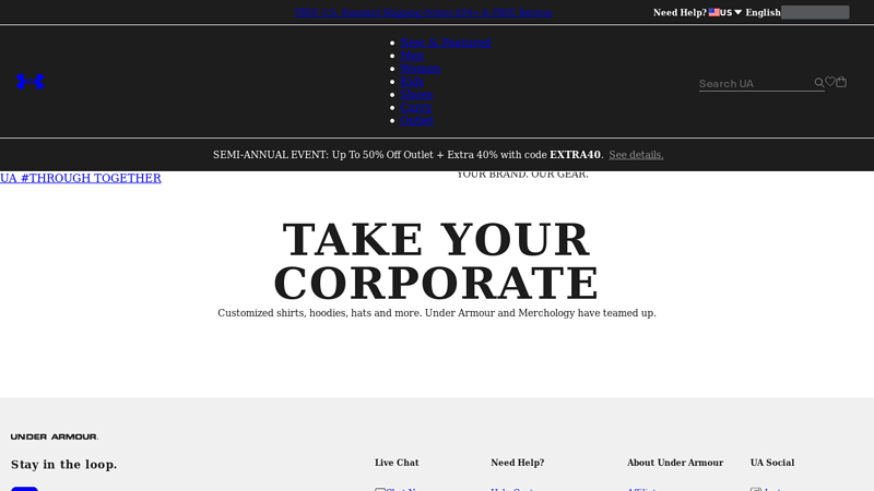 Corporate Sales custom t-shirts