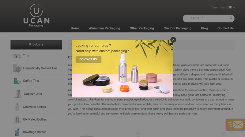 Cosmetic Jars Wholesale