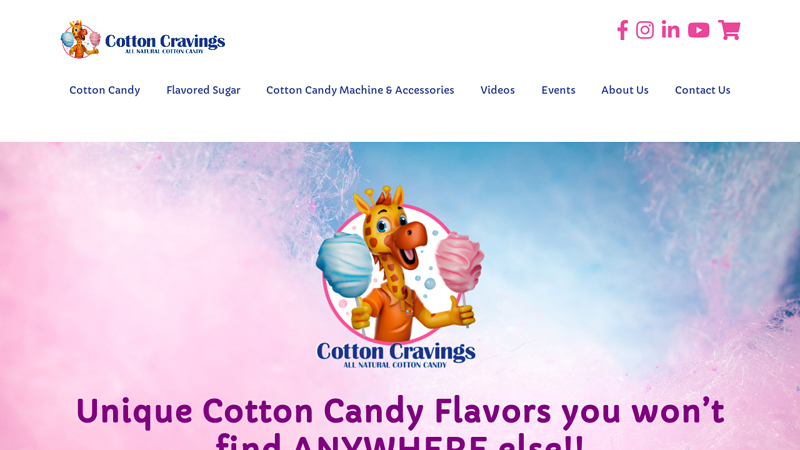 Cotton Cravings Cotton Candy