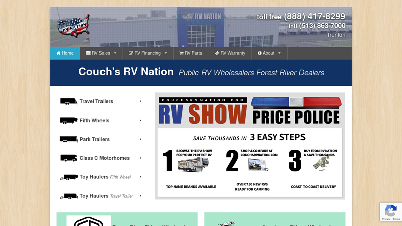 Couchs RV Nation