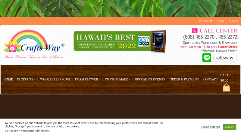 Craftsway.,LLC Retail & Wholesale Artificial Flowers & Crafts Items ...