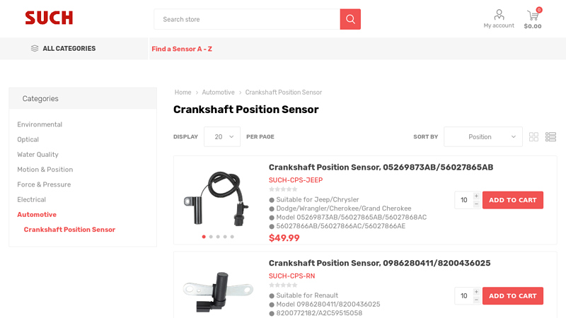 Crankshaft Position Sensor