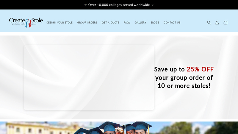 Create A Stole: Graduation Stoles