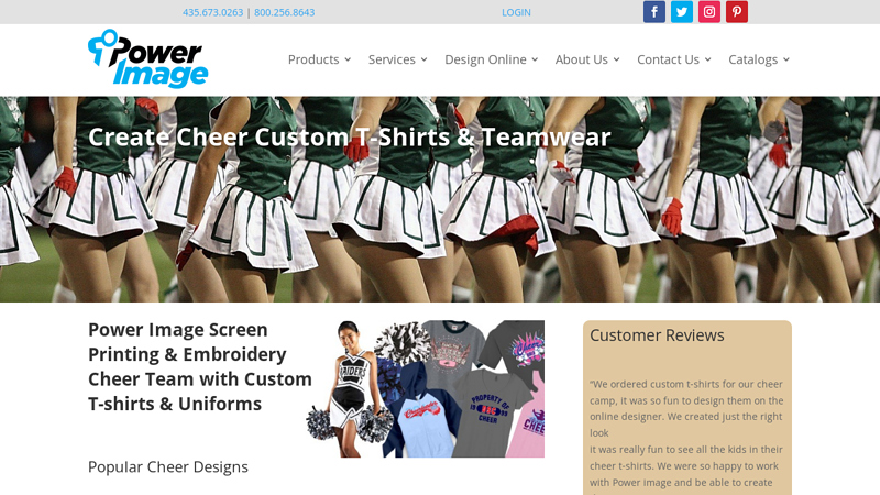 Create Cheer & Teamwear custom t-shirts