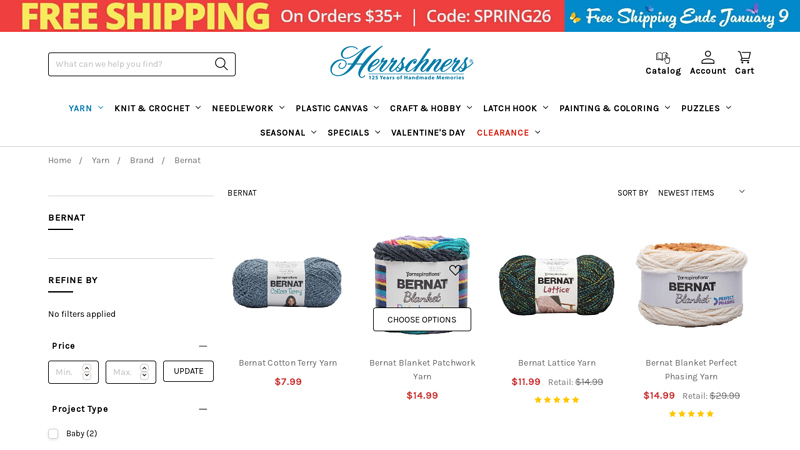 Create Cozy Projects with Bernat Yarn