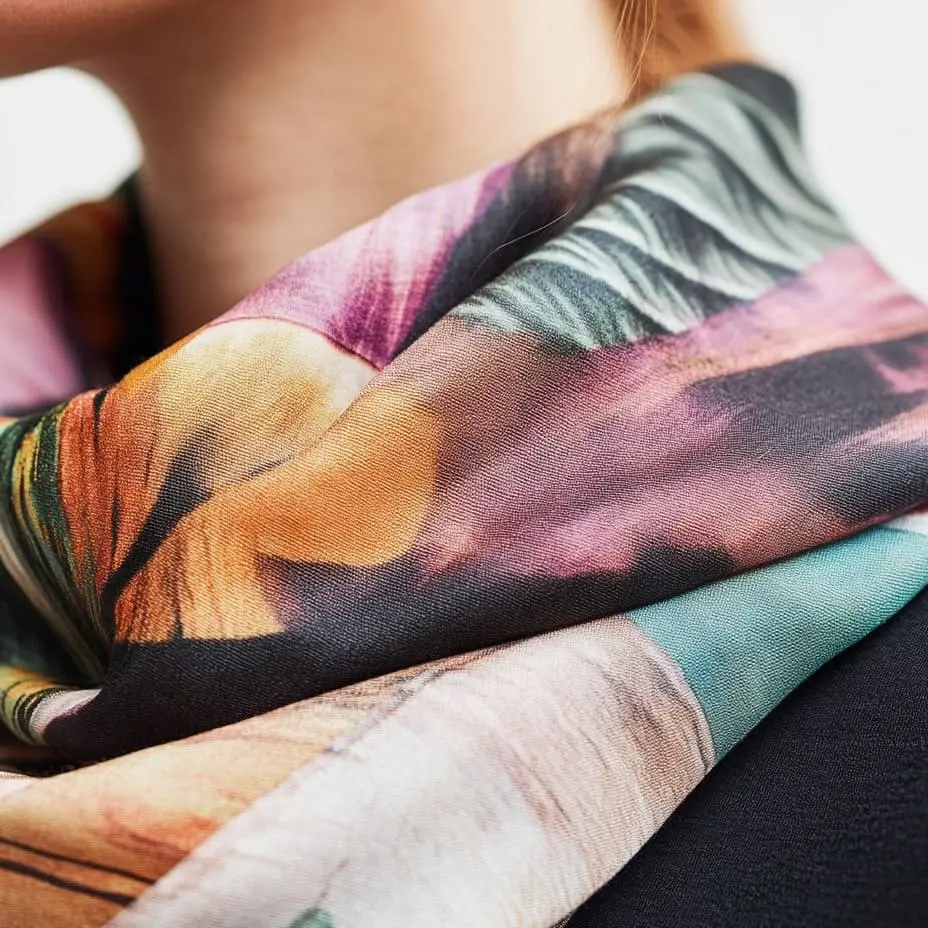 Create unique, custom scarves or other products.