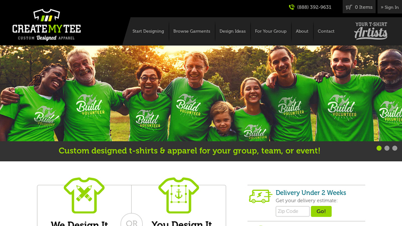 CreateMyTee: Custom Designed T custom t-shirts