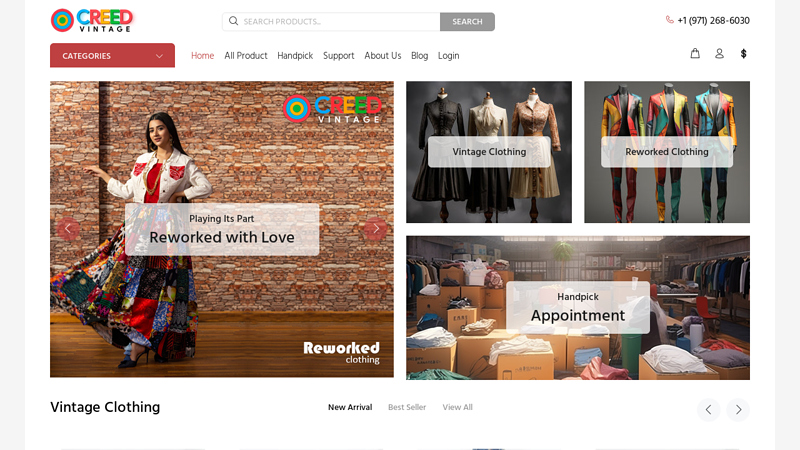 Creed Vintage - Bulk Vintage Clothing