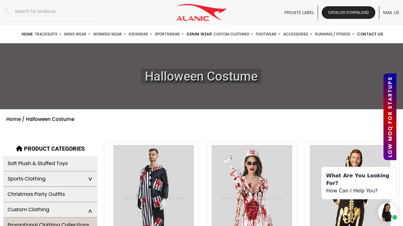 Creepy Wholesale Halloween Costumes Manufacturer & Supplier