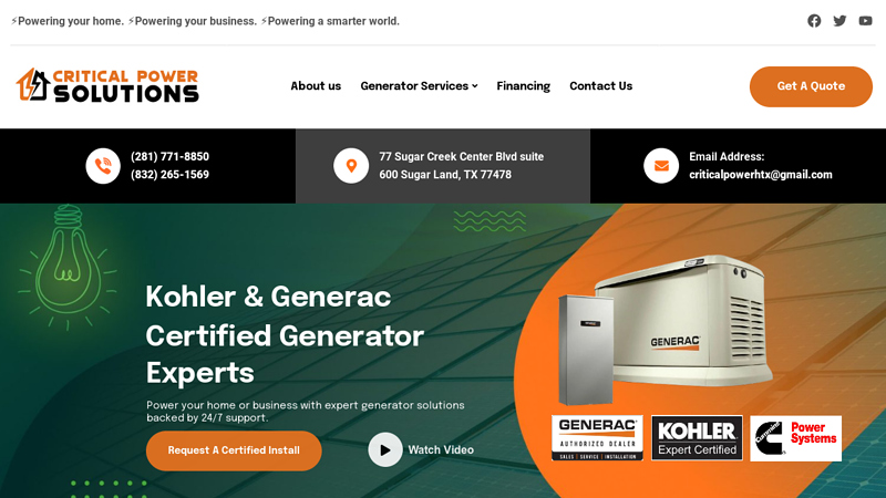 Critical Power Solutions