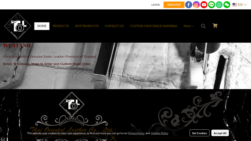 Crocodile Handbags, Alligator Duffle bags, Crocodile Skins ...