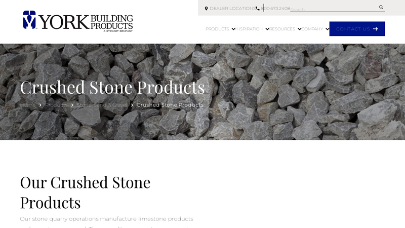 Crushed Stone Products