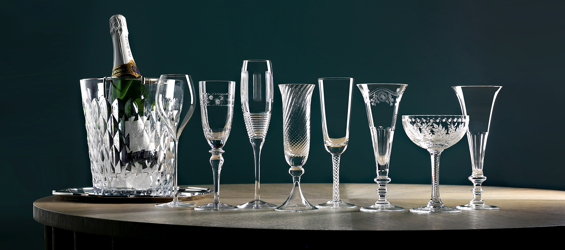 Crystal Bowls, Barware, Wine & Champagne Glasses by William ...