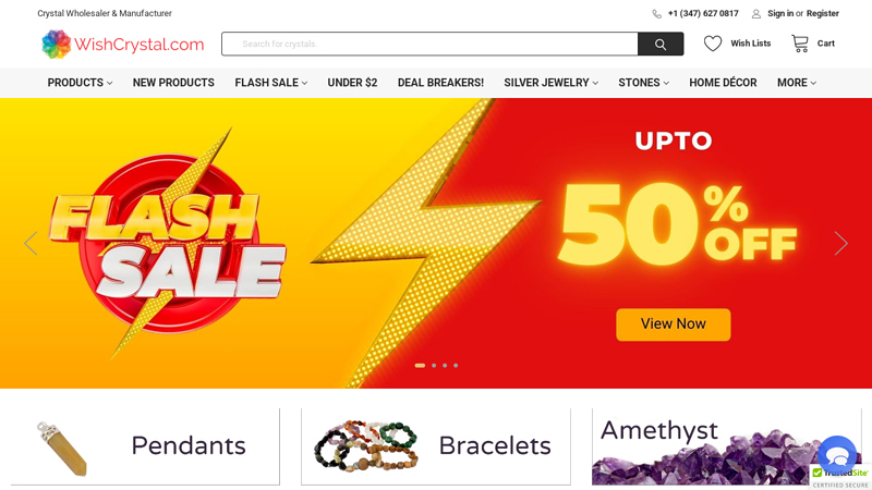 Crystal Wholesale USA supplier of spiritual healing crystals