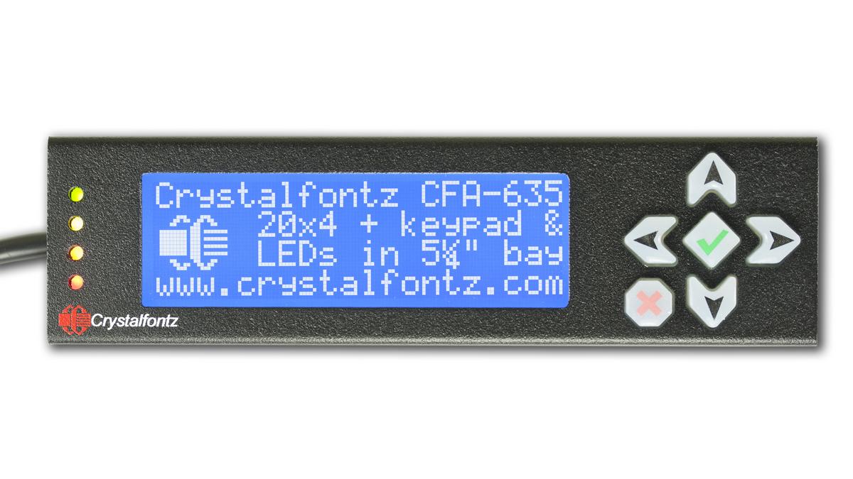 Crystalfontz LCDs, OLEDs, ePaper & TFT Displays