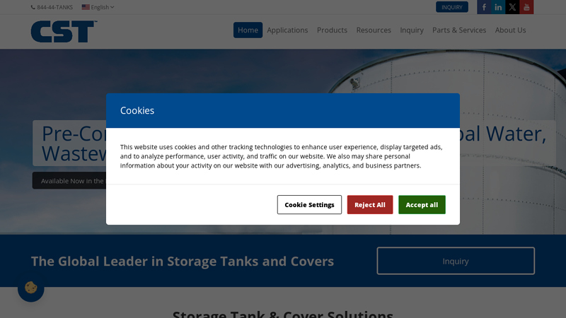 CST Industries: Industrial Storage Solutions