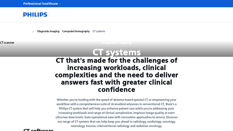 CT systems