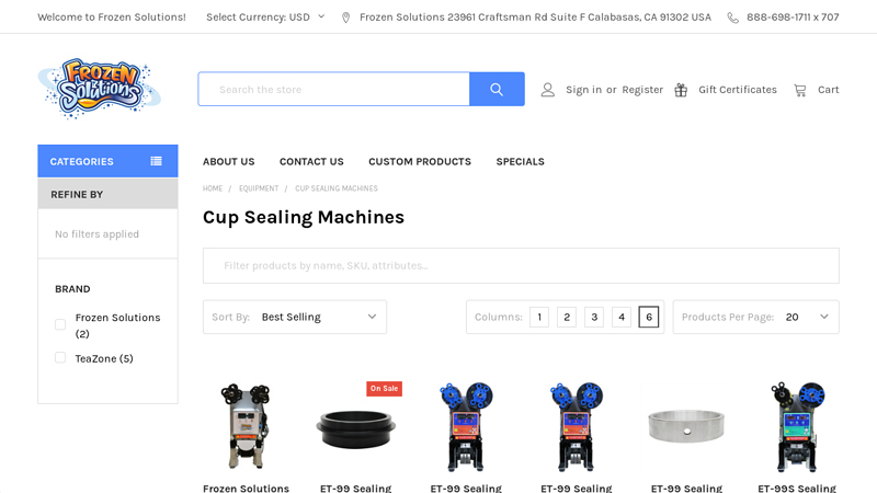 Cup Sealing Machines