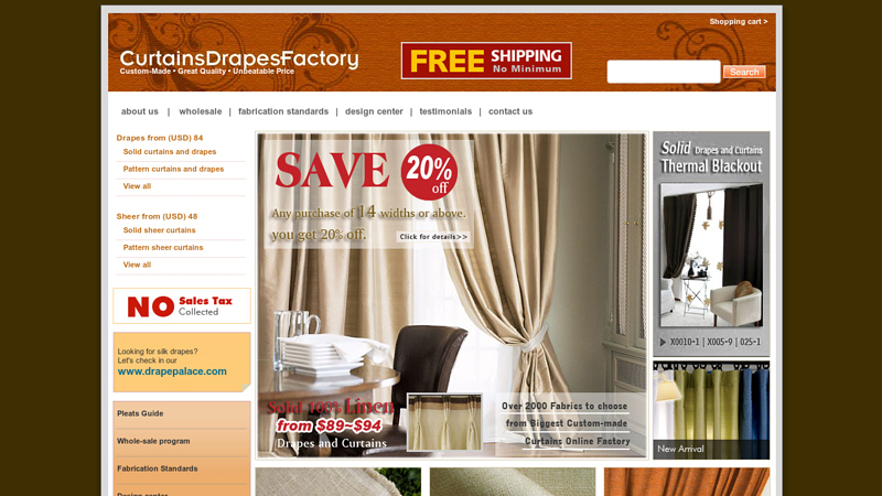Curtains Drapes Factory