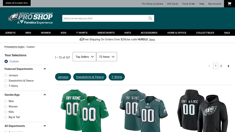 Custom custom t-shirts