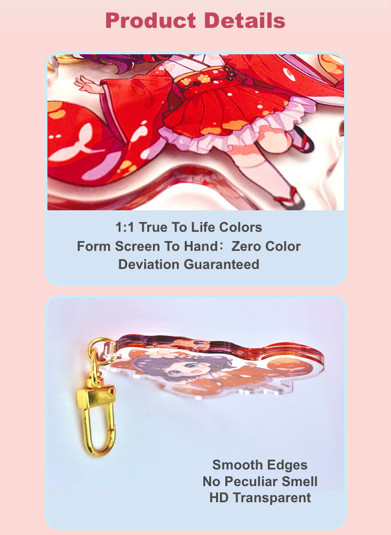 Custom Acrylic Charms & Personalized Keychains