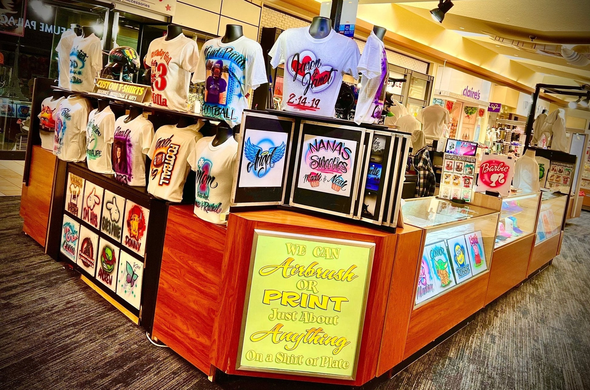 Custom Airbrushed T custom t-shirts