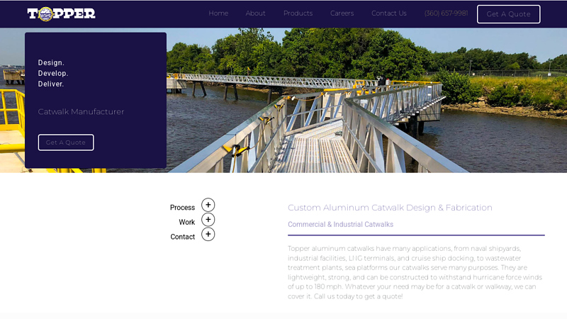 Custom Aluminum Catwalk Manufacturer