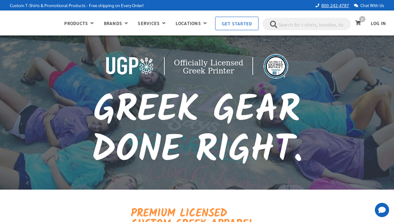 Custom Apparel & Gear for Greek Sororities & Fraternities custom t-shirts