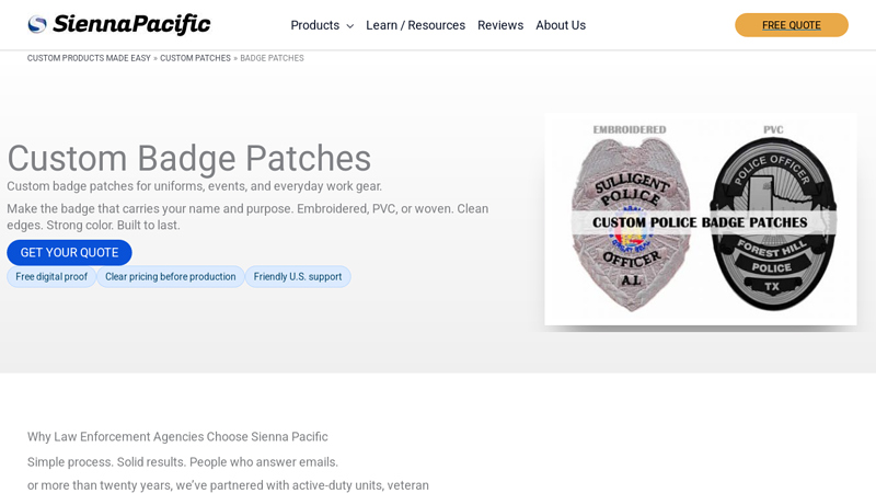 Custom Badge Patches