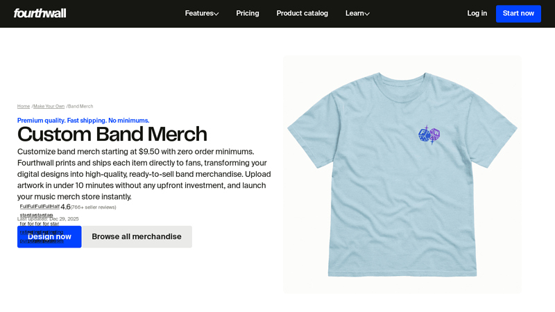 Custom Band Merch custom t-shirts