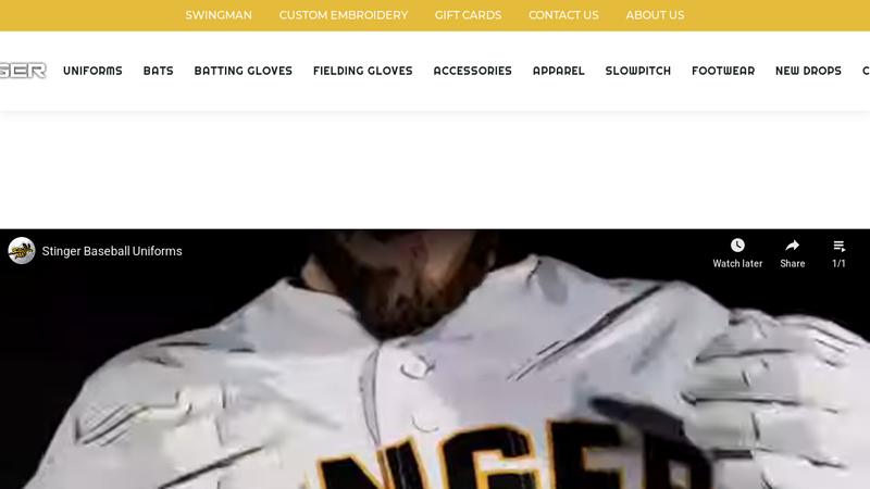 Custom Baseball Uniforms