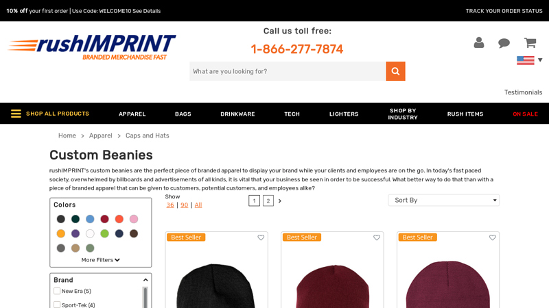 Custom Beanies: Embroidered Beanie Hats