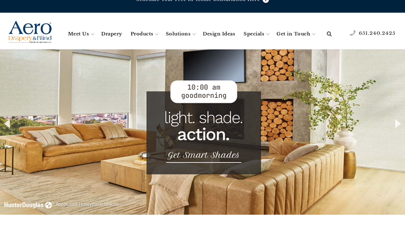 Custom Blinds, Shades & Draperies