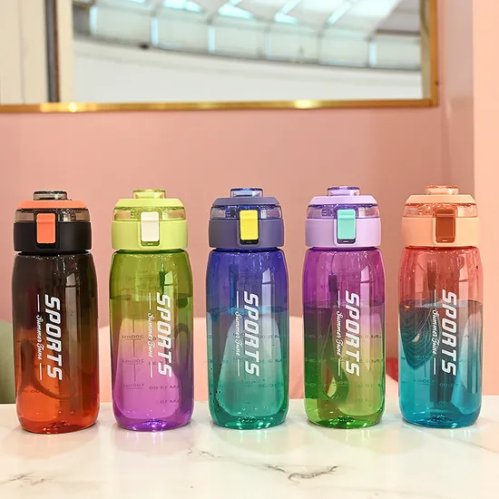 Custom BPA Free Plastic Water Bottles