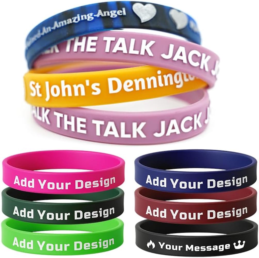 Custom Bracelets Bulk