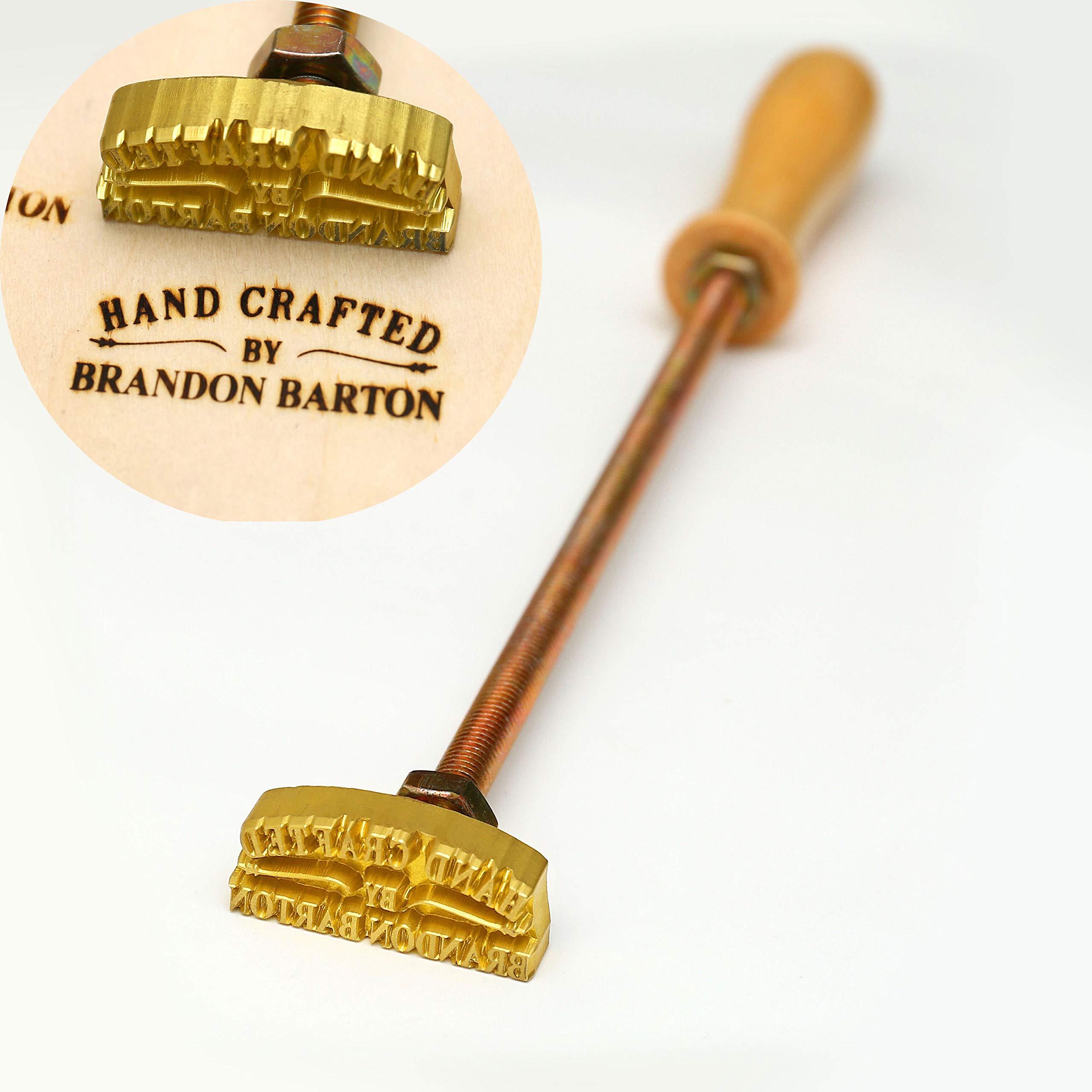 Custom Branding Iron for Wood, Leather & Crafting