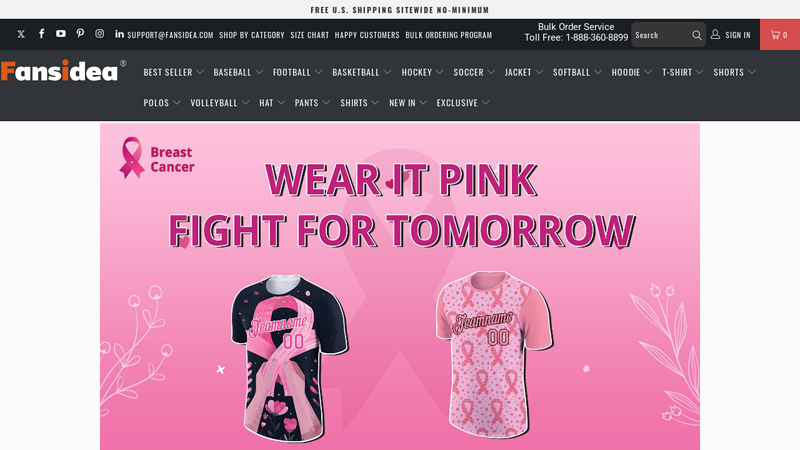 Custom Breast Cancer Month T custom t-shirts