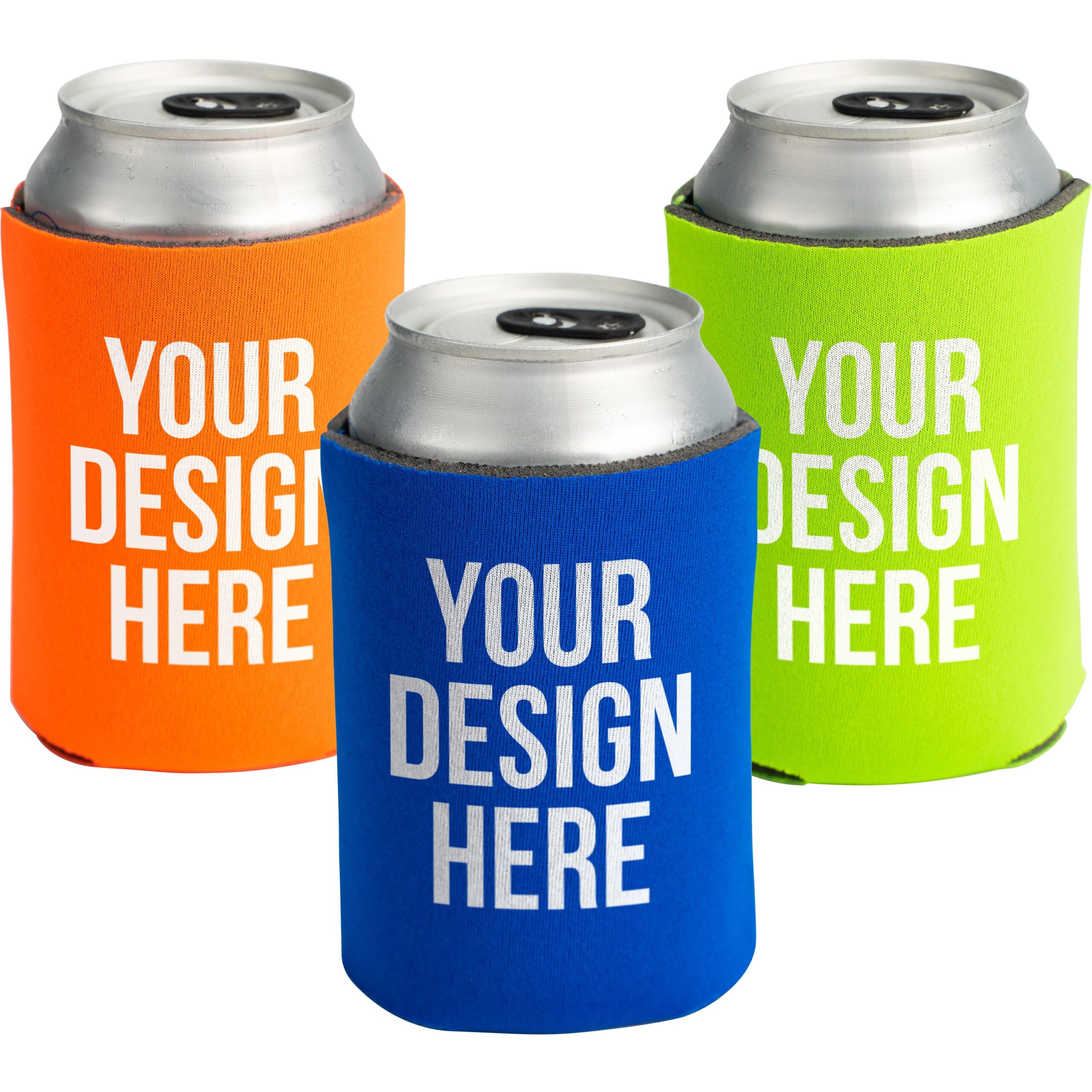 Custom Can Coolers in Bulk
