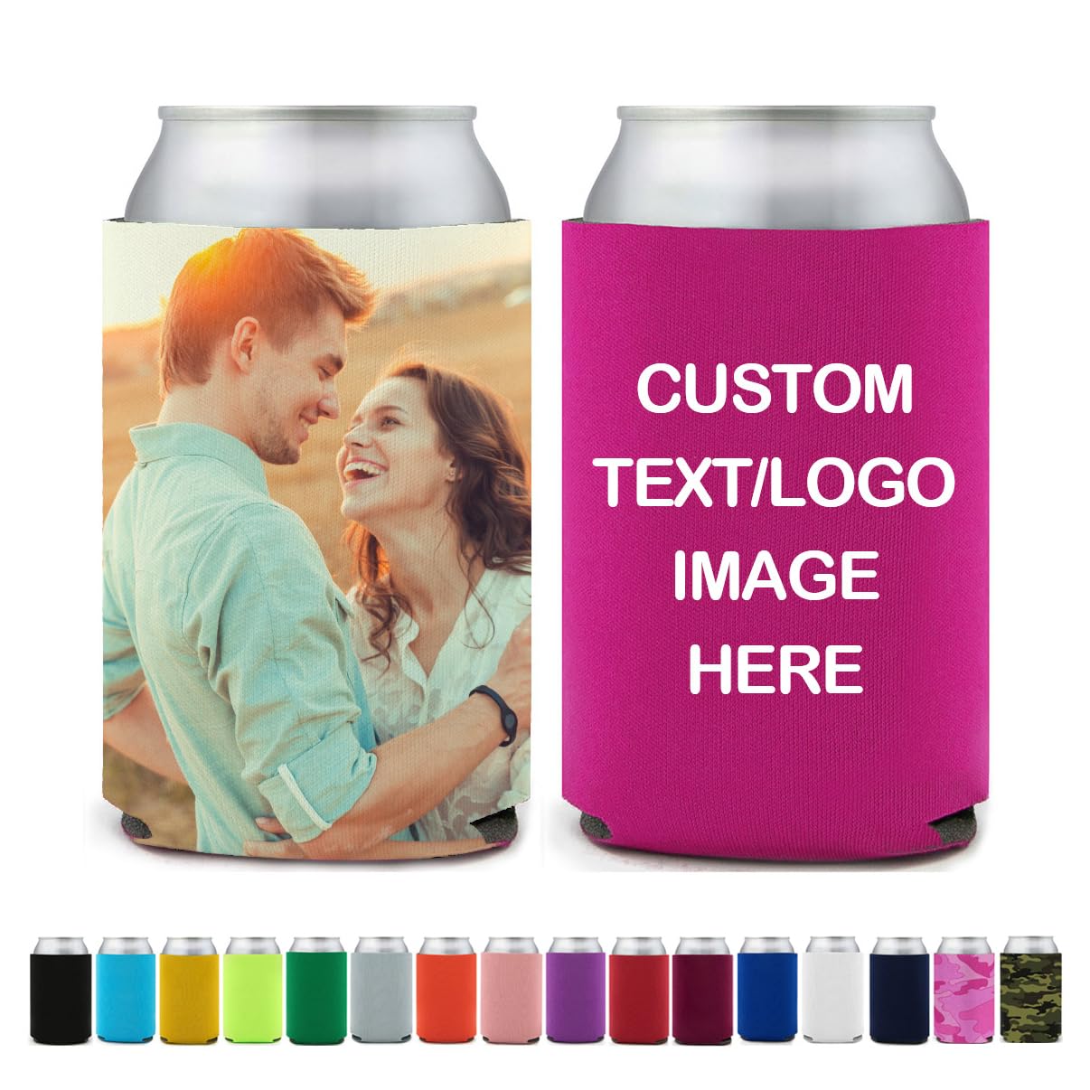 Custom Can Coolers in Bulk