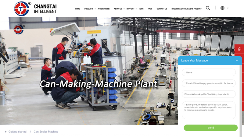 Custom Can Sealer Machine Factory and Manufacturer, Supplier