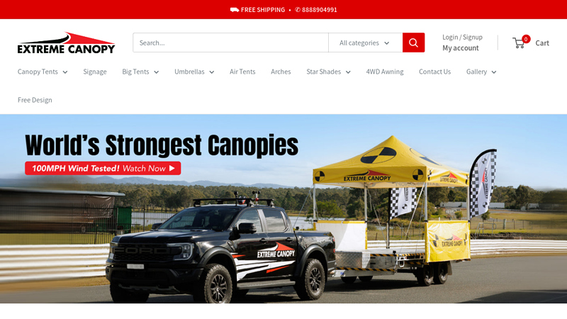 Custom Canopy Tents & Pop Up Canopies