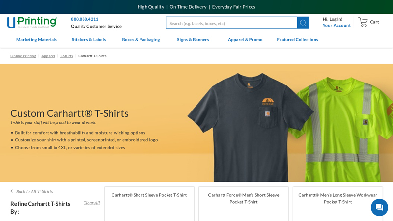 Custom Carhartt® T custom t-shirts