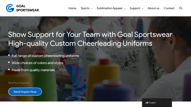 Custom Cheerleading Uniforms