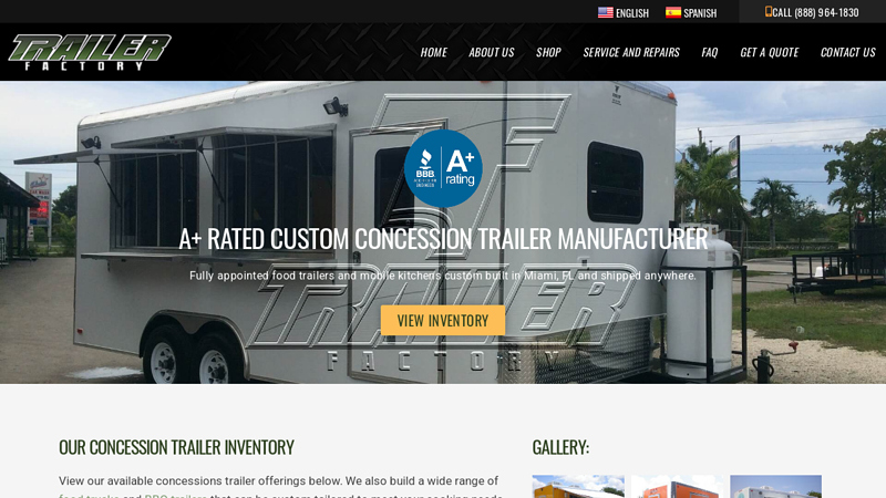 Custom Concession Trailer Builder