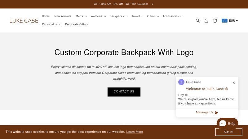 Custom Corporate Backpacks With Logo