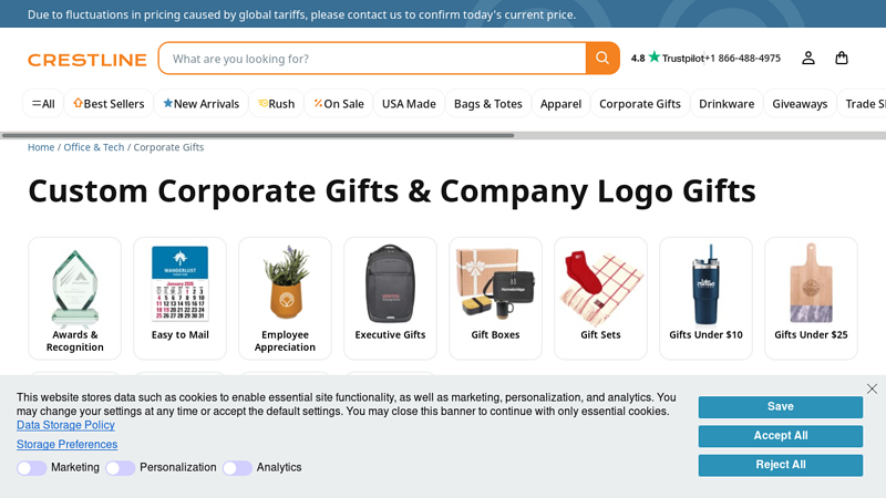 Custom Corporate Gifts & Company Logo Gifts
